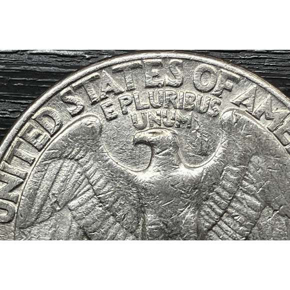 1992-P Washington Quarter 25 C Rare Wounded Eagle Strike on Reverse w/ Video - Picture 11 of 16